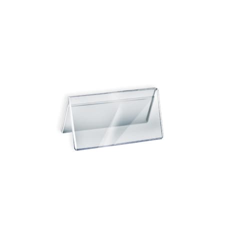 Azar Displays 6"W x 3"H Two-Sided Nameplate, PK10 192804